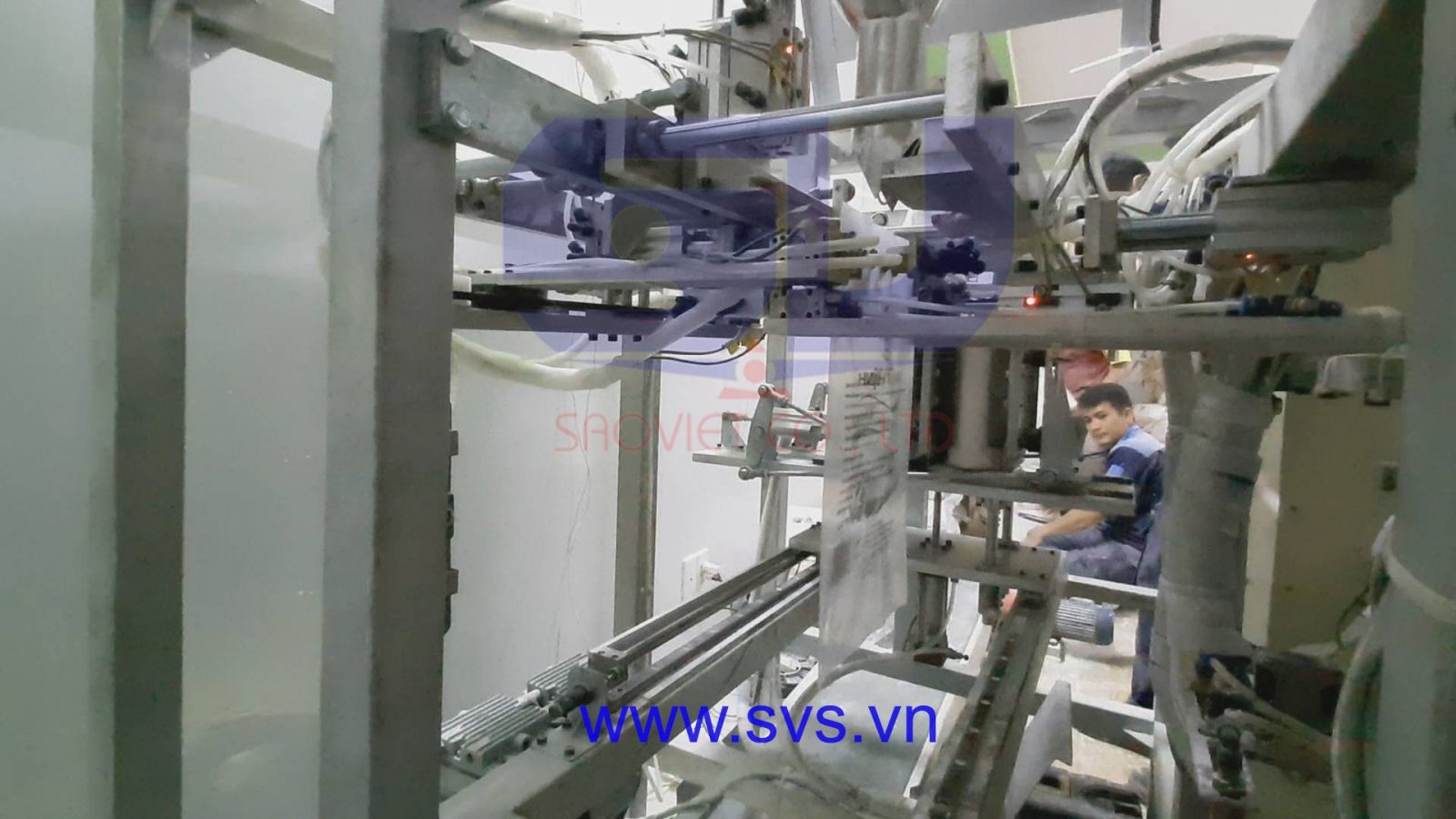 Máy đóng gói bột tự động hút chân không SV-L-V3-PV
