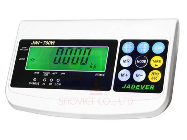 Bộ chỉ thị cân điện tử (đầu cân) JWI-700W Jadever Taiwan