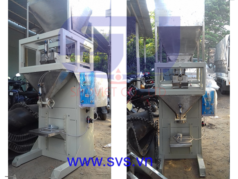 Lắp đặt máy đóng gói PM07-1 MR cân định lượng điện tử tại Công ty SAITAMA Q9 TpHCM